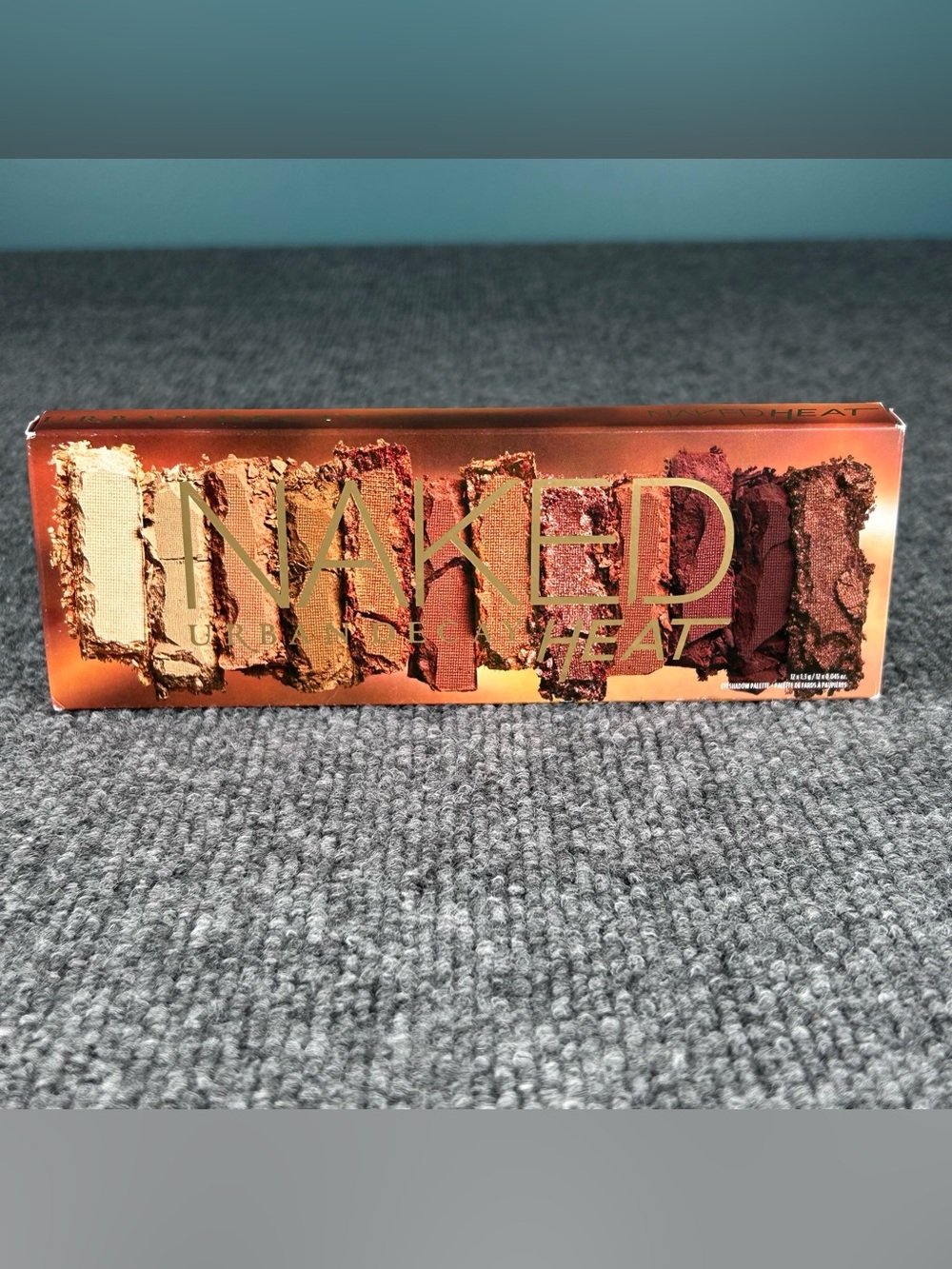 Urban Decay NAKED HEAT Eyeshadow Palette 12 Warm Neutral Shades ~ New in Box